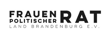 © Logo Frauenpolitischer Rat Logo schwarz weiß. Frauenpolitischer Rat.