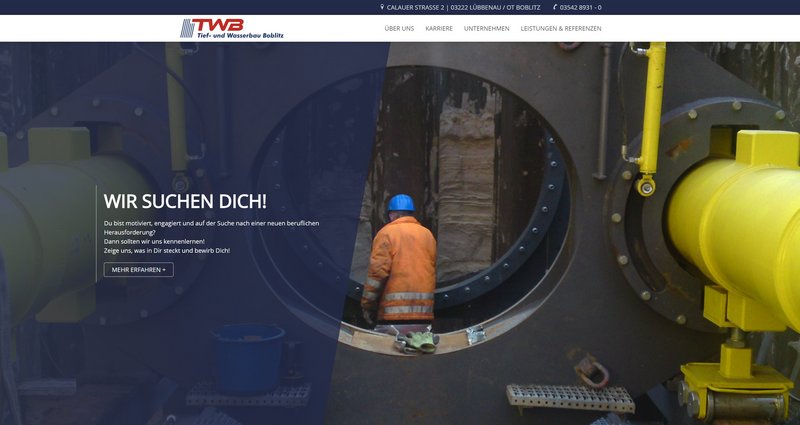 TWB Tief- und Wasserbau GmbH Boblitz